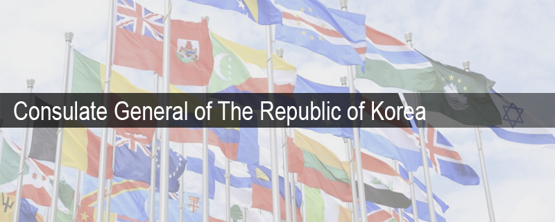 Consulate General of The Republic of Korea 